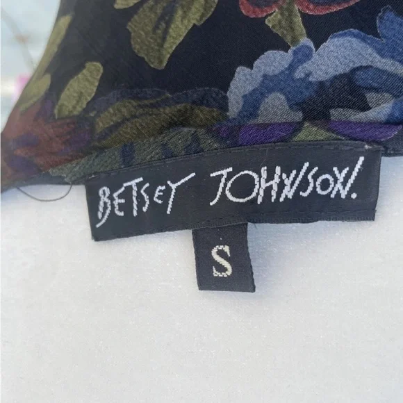 Vintage BETSEY JOHNSON Y2K Black Label Bias-Cut Slip Dress - Small - Picture 7 of 9